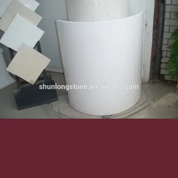 White crystallite column,Nano White stone