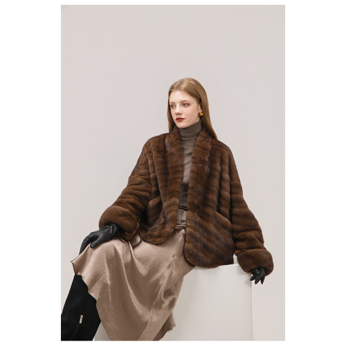 KC Fur Family Level Short Two Short Mink Fur Jacket