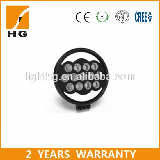 9inch 130w round LED work light with stainless steel bracket for truck offroad made in china