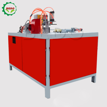400mm Blade Sawdust Block Making Press Machine - Wood Pallet Leg Cutting