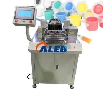 High-Speed Automatic Can Sealing and Paint Color Filling Machine for Canned Food and Beverages