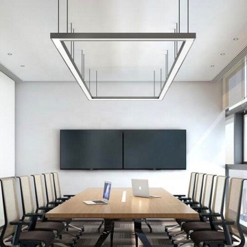Commercial LED Track Lighting: Linear Pendant Lamp for Office