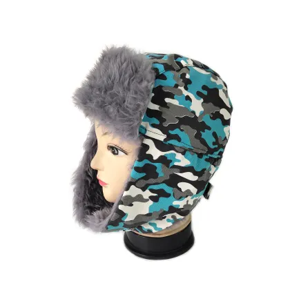 Custom Design Polyester Plush Trapper Hat Search