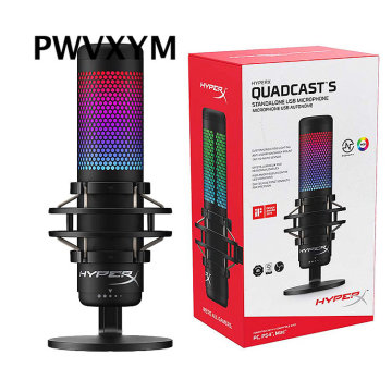 Kingston Hyperx Quadcast S: Mikrofon Fashion 2023 Terbaru di USB Studio untuk podcast dan gaming