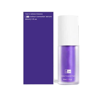 V34 Purple Toothpaste Mineral-Infused Formula