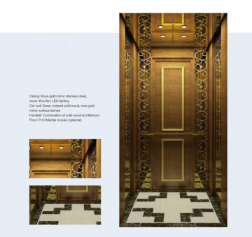 Sightseeing Passenger Elevator with Glass Cabin