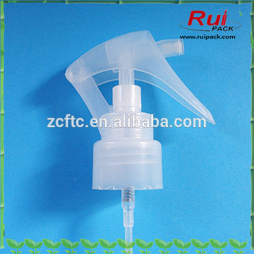 Transparent mini cosmetic trigger pump,cosmetic trigger,plastic trigger pump 24mm