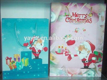 Promotional Fashion OEM Production Paper Shopping Bag Made In China