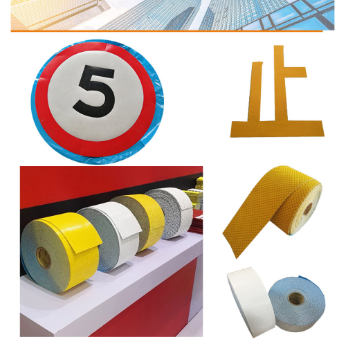 Preformed thermoplastic pavement marking tape