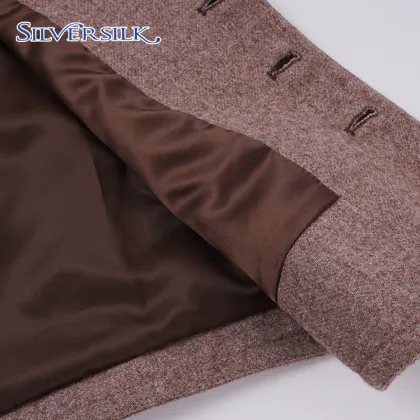 Vintage brown men tuxedo vest for suit