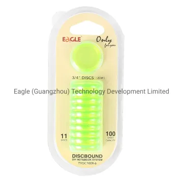 Discbound Expansion 20mm Transparent Green Discs