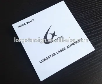 Laser engraving Aluminum sheet