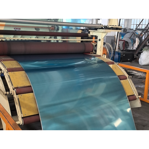 Aço inoxidável laminado a frio com revestimento de filme aleatório