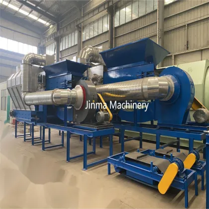 Light Material Air Drum Separator: Air Sorting Machine with Pipeline Air Blower