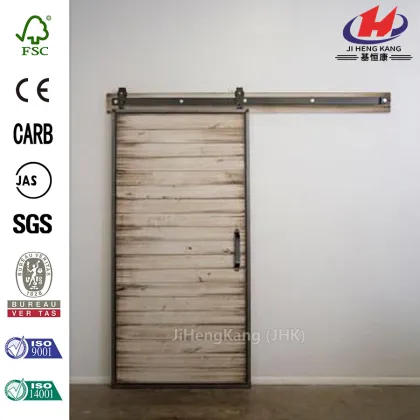 Mountain Barn Door with Door Hardware Kit