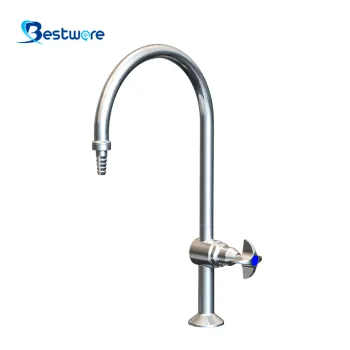 Deck Mounted Lab Water Faucet Manual Control