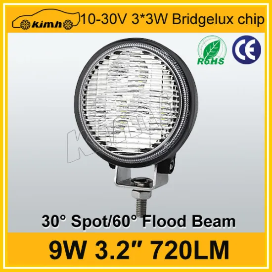2014 Newest 3.2" 9w 720LM led clamp work light