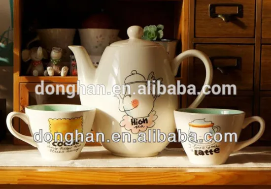 cute ceramic tea set