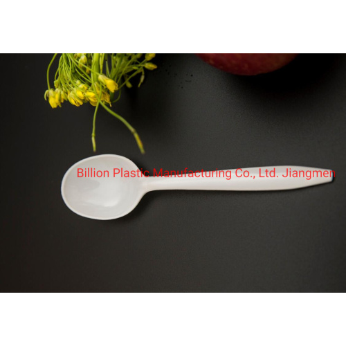 Fast Food Spoon PP Plastic Spoon Cutlery Disposable Spoon