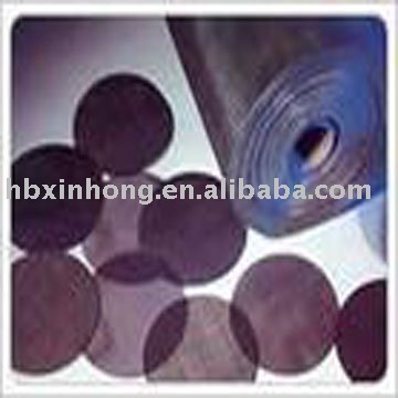 black wire cloth dutch weave