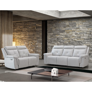 Set de sofá reclinable eléctrico premium