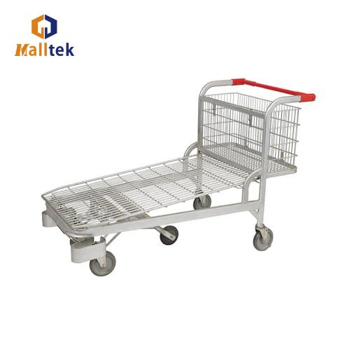 Heavy Duty Warehouse Trolley Heavy Duty Warehouse Cargo Wire Mesh Trolley Factory