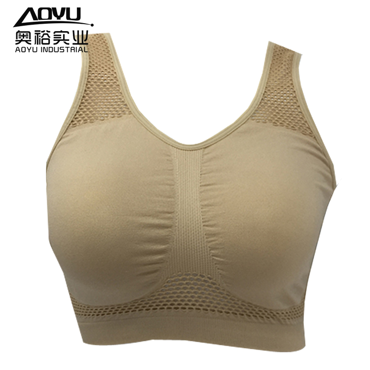 Wholesale Young Women Running Plus Size Sports Bra