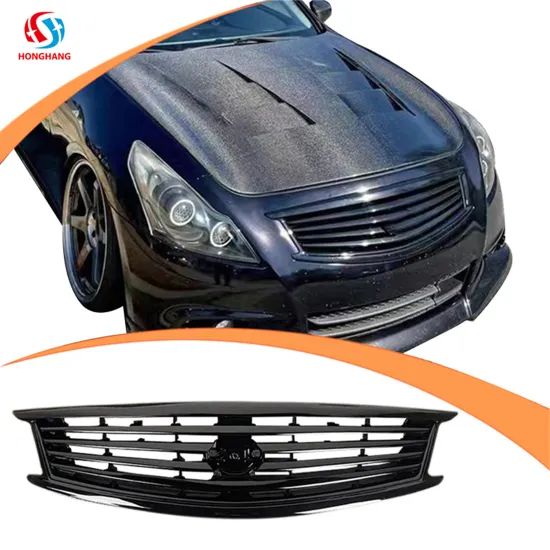 Honghang Factory Auto Sport Parts Front Grille for Infiniti G37/G25/Q40 4 Door Sedan (2010-2013) Front Cover Mesh Grille