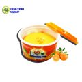 Productos de pasta para lavavajillas con fragancia naranja.