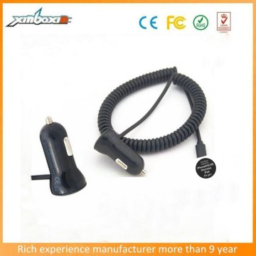 factory whosale in china,Good quality Usb Charger Car Charger with the spring line