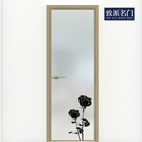 Sleek Minimalist Bathroom Door