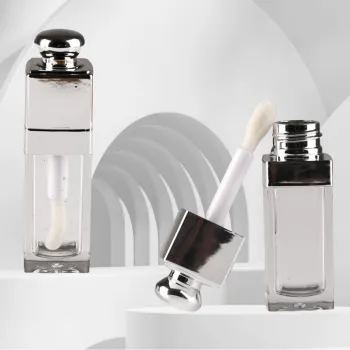 empty luxury custom lip gloss tube bottle container
