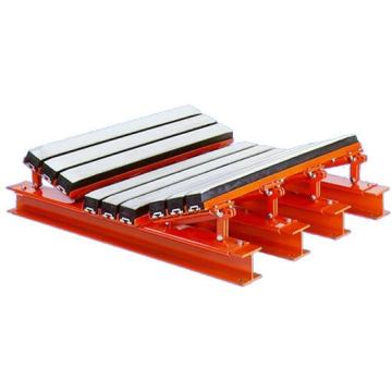 Резиновый регулируемый буферный ползун конвейерной ленты с ударной платформой