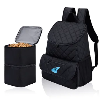 Airline Approved Quilted Weekender Backpack with Pet Travel Set