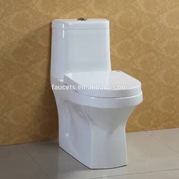 Floor Mounted White Glazed Ceramic Wash Down Toilet