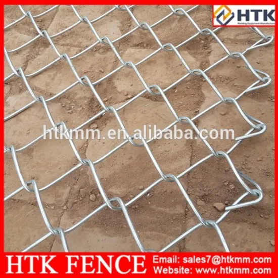 Decorative Wire Mesh Chain Link fence