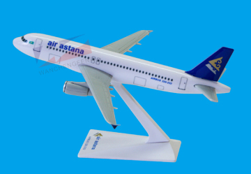 Scale 1: 200 A320 Air Astana Aircraft Model
