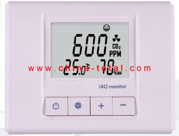 SRAT940-CO2-TH Indoor Air Quality Monitor and Controller-Wall Embedded
