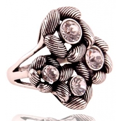 Antique flower ring