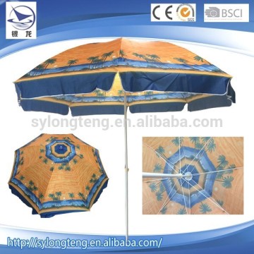 2.8M Large ocean printing square umbrella