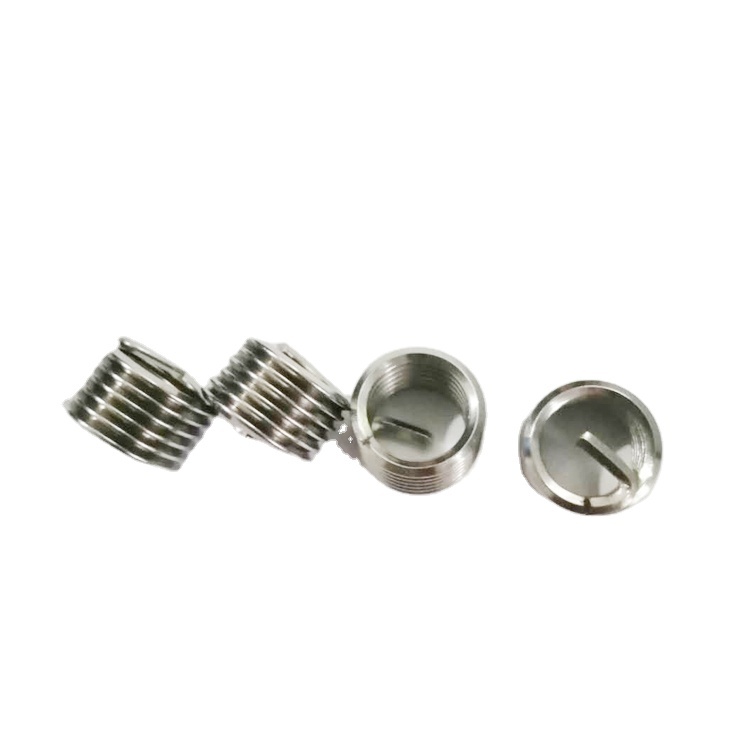 Stainless steel wire thread insert cadmium plated gold plated high temperature alloy titanium alloy wire thread sleeve