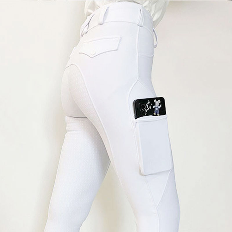 Pantaloni equestri in silicone di vendita calda per bambini