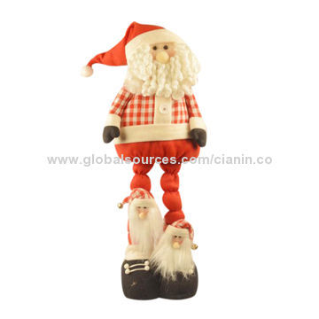 Christmas decoration, Santa in red clothes