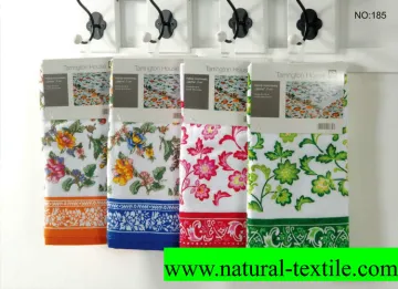 Luxury 100% cotton velour printed kitchen towel