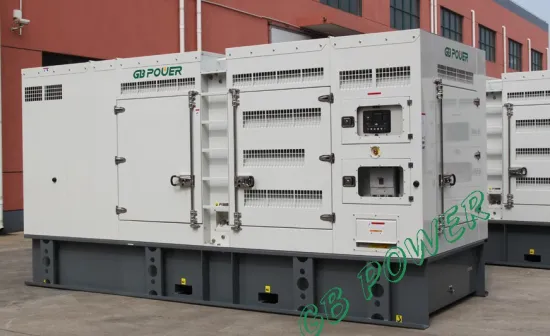 220kW super silent type diesel power plant