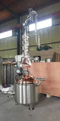Copper/Stainless Steel Glass Pot Alembic Distillation Equipment - 13Gallon & 26Gallon