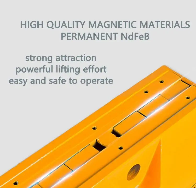 Powerful Permanent Magnetic Lifter 1000kg Crane Magnet