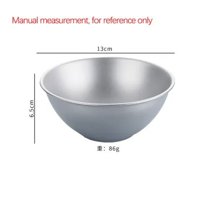 Pure Titanium Rice Bowl