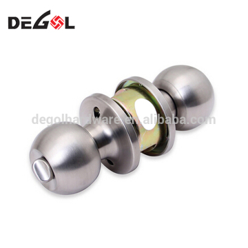 Wholesale cheap price sliding door round knob door lock