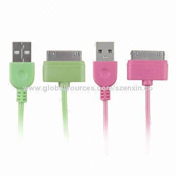 30-pin 4 soft cable for iPhone, 1m